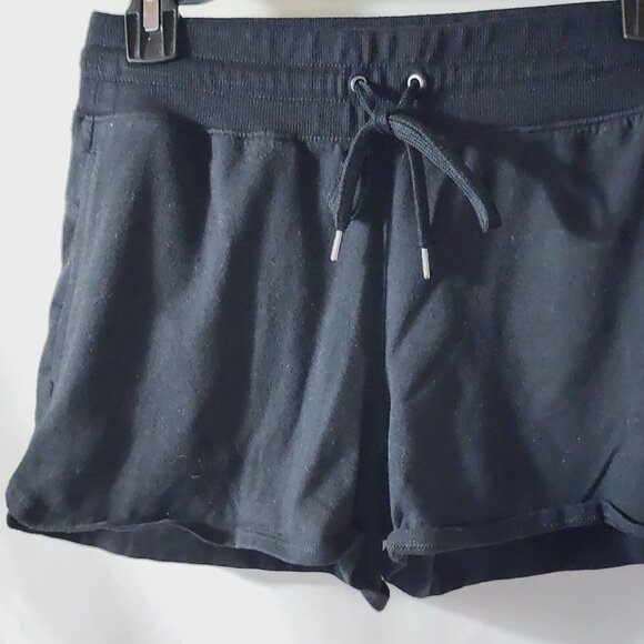 Tek Gear Essential Gear Black Mid Rise Wicking Drawcord Waist Workout Short Sz S - Picture 4 of 16